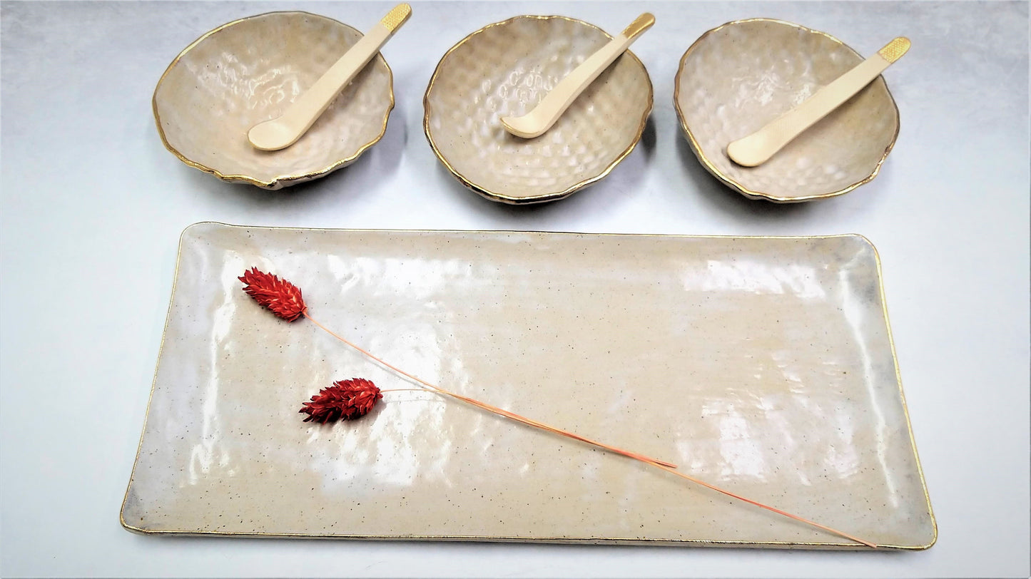 Ceramic Appetizer Bowls Set