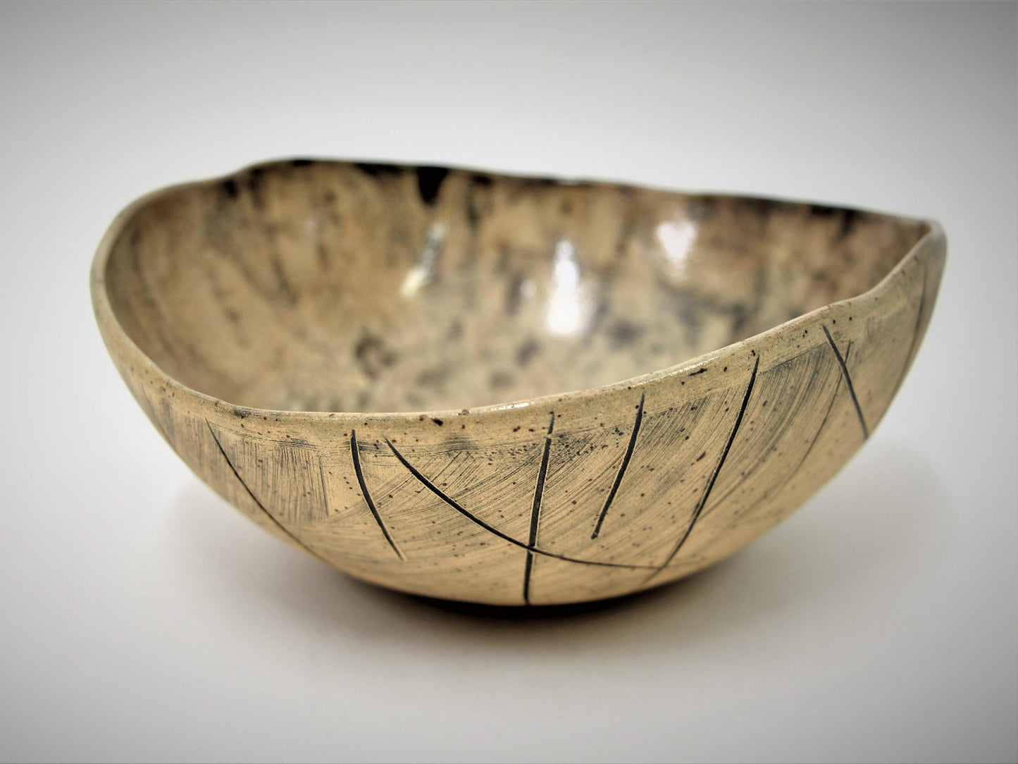 Rustic Pottery Bowl