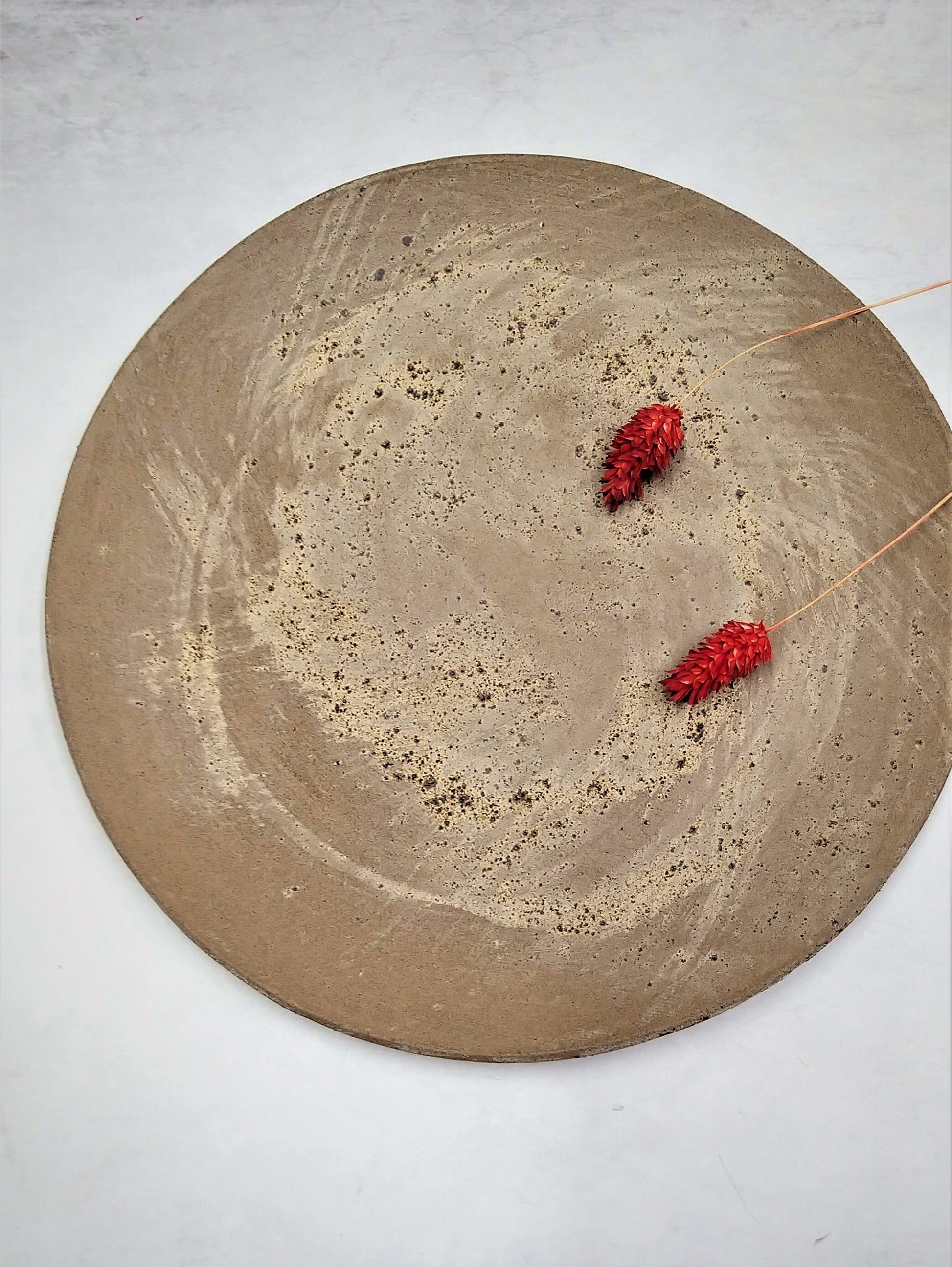 Handmade Stoneware Pottery Platter