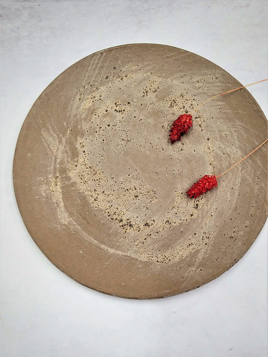 Handmade Stoneware Pottery Platter
