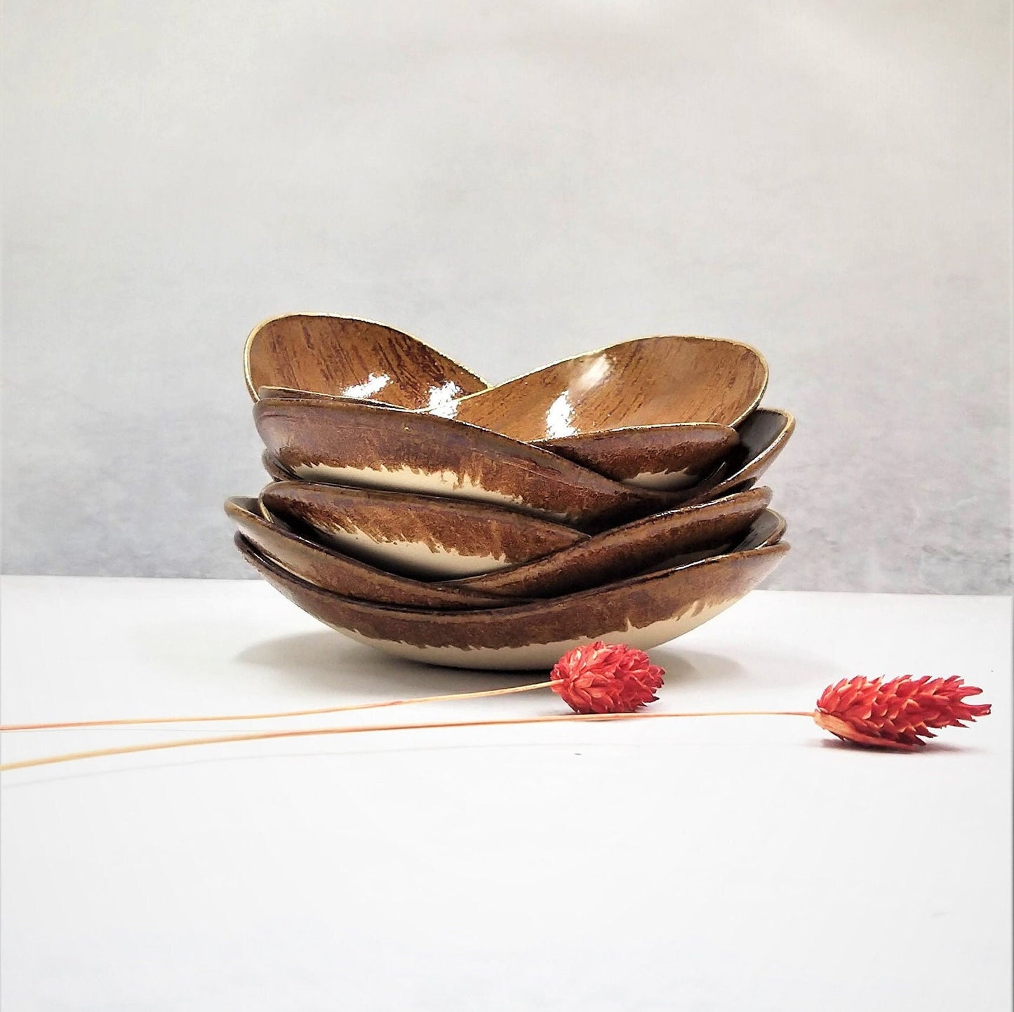 Handmade Ceramic Appetizer Plates