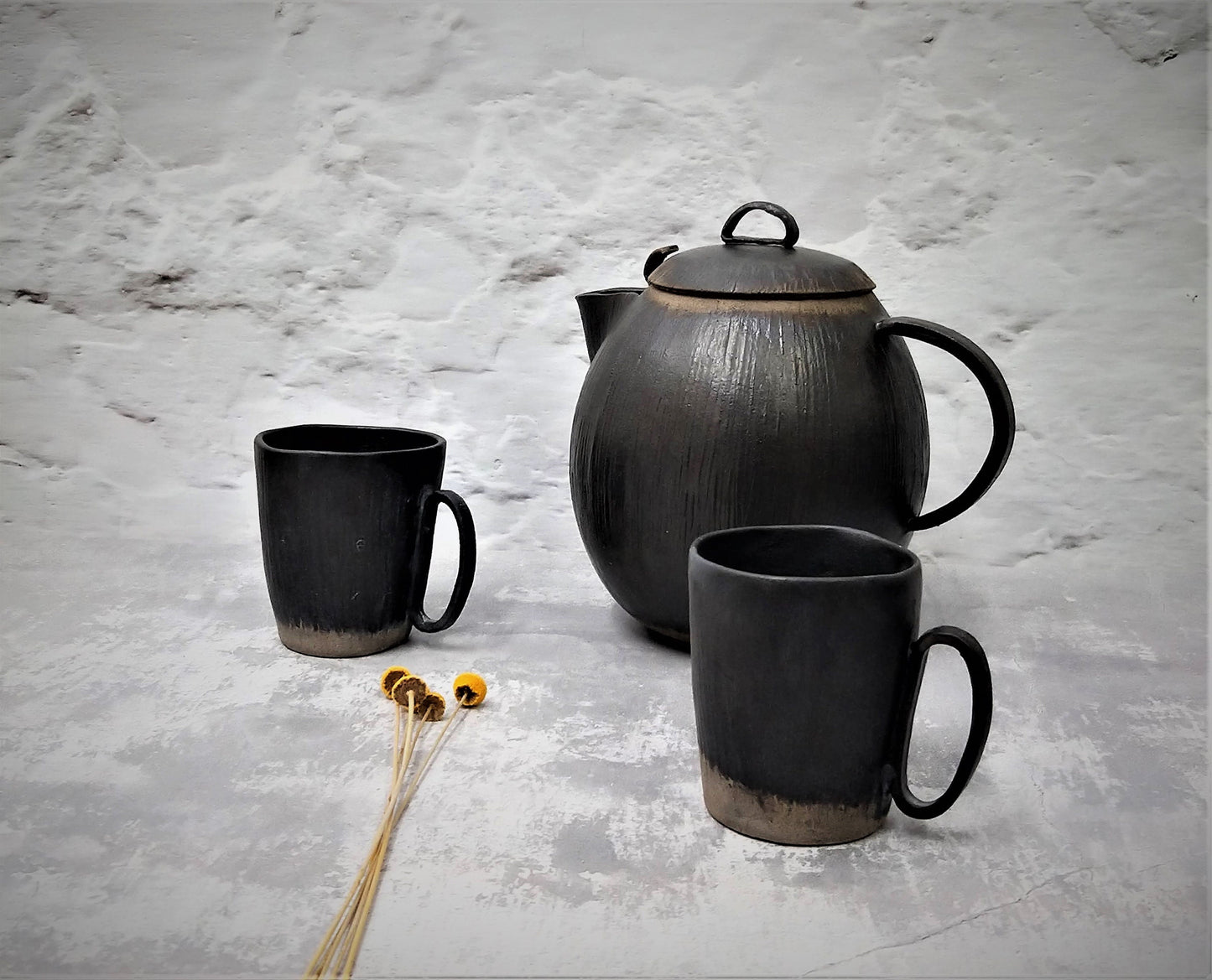 Pottery Tea Set