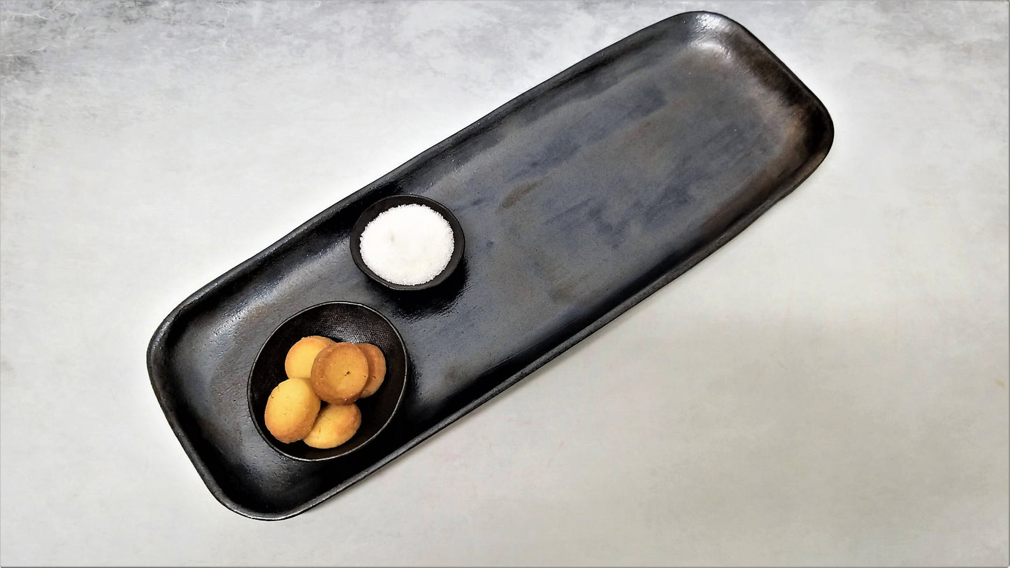 Ceramic tea tray