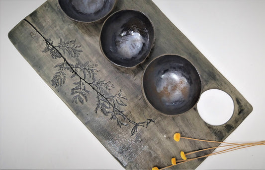 Hand Made Ceramic Cutting Platter
