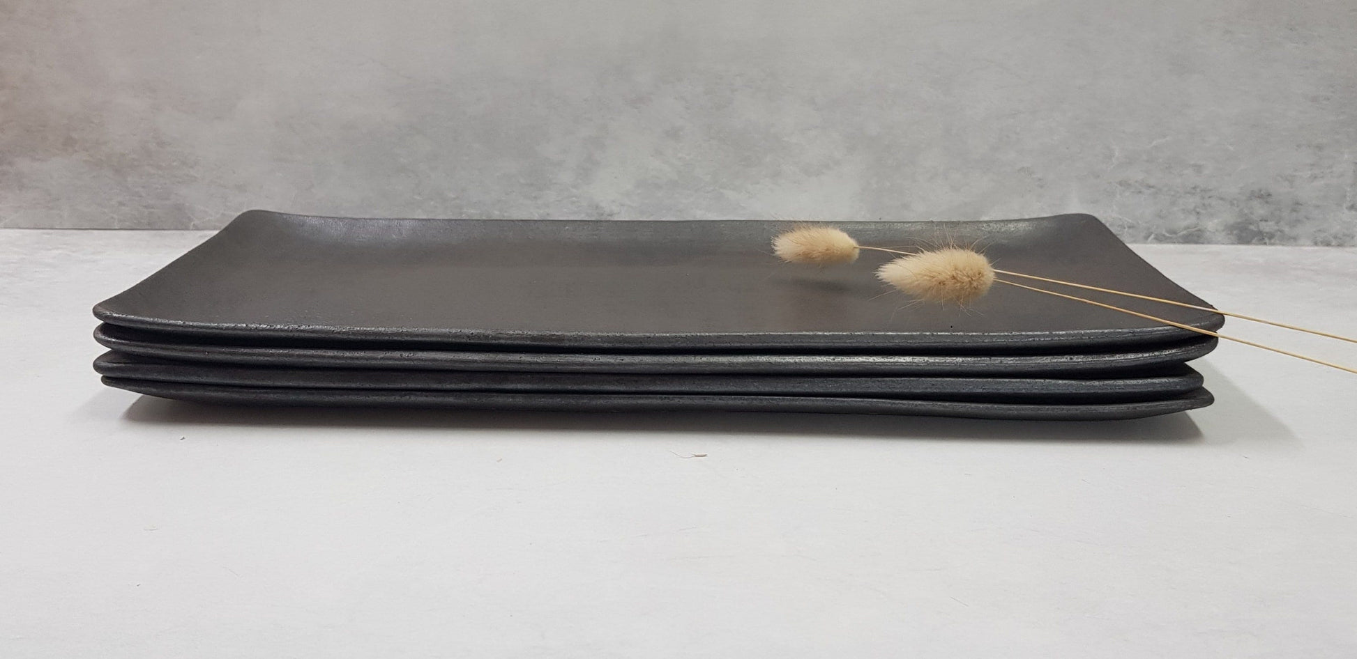 Black Sushi Plates