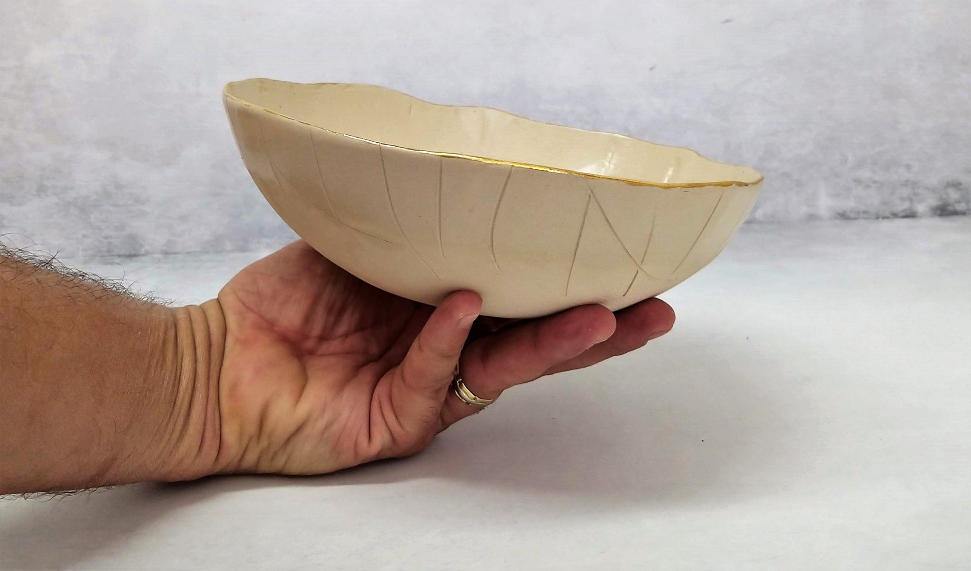 Pottery Pasta Bowl