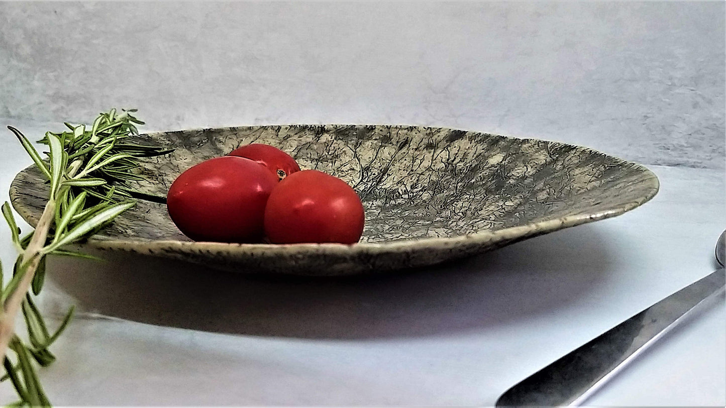Rustic Ceramic Plate