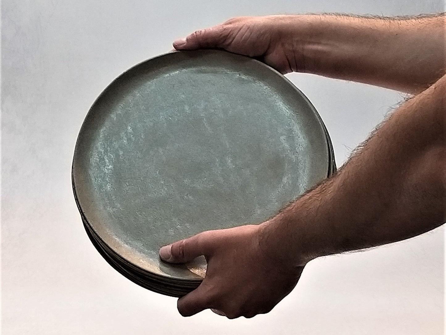 Handmade Gray Dinnerware