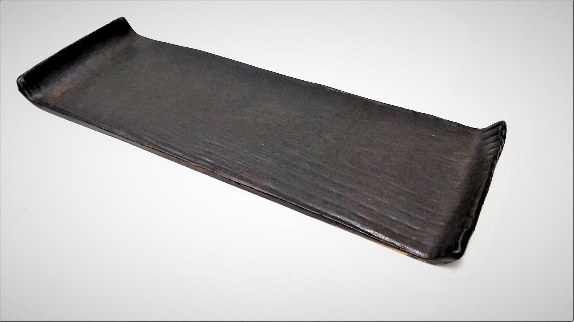 Black Ceramic Rectangular Plate