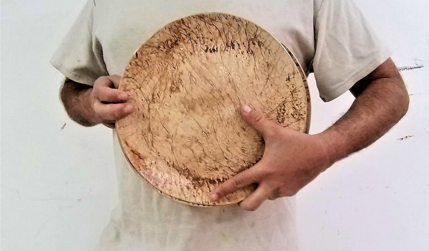 Ceramic handmade plates