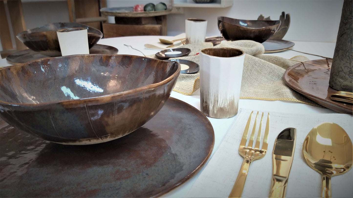 handmade tablewear set