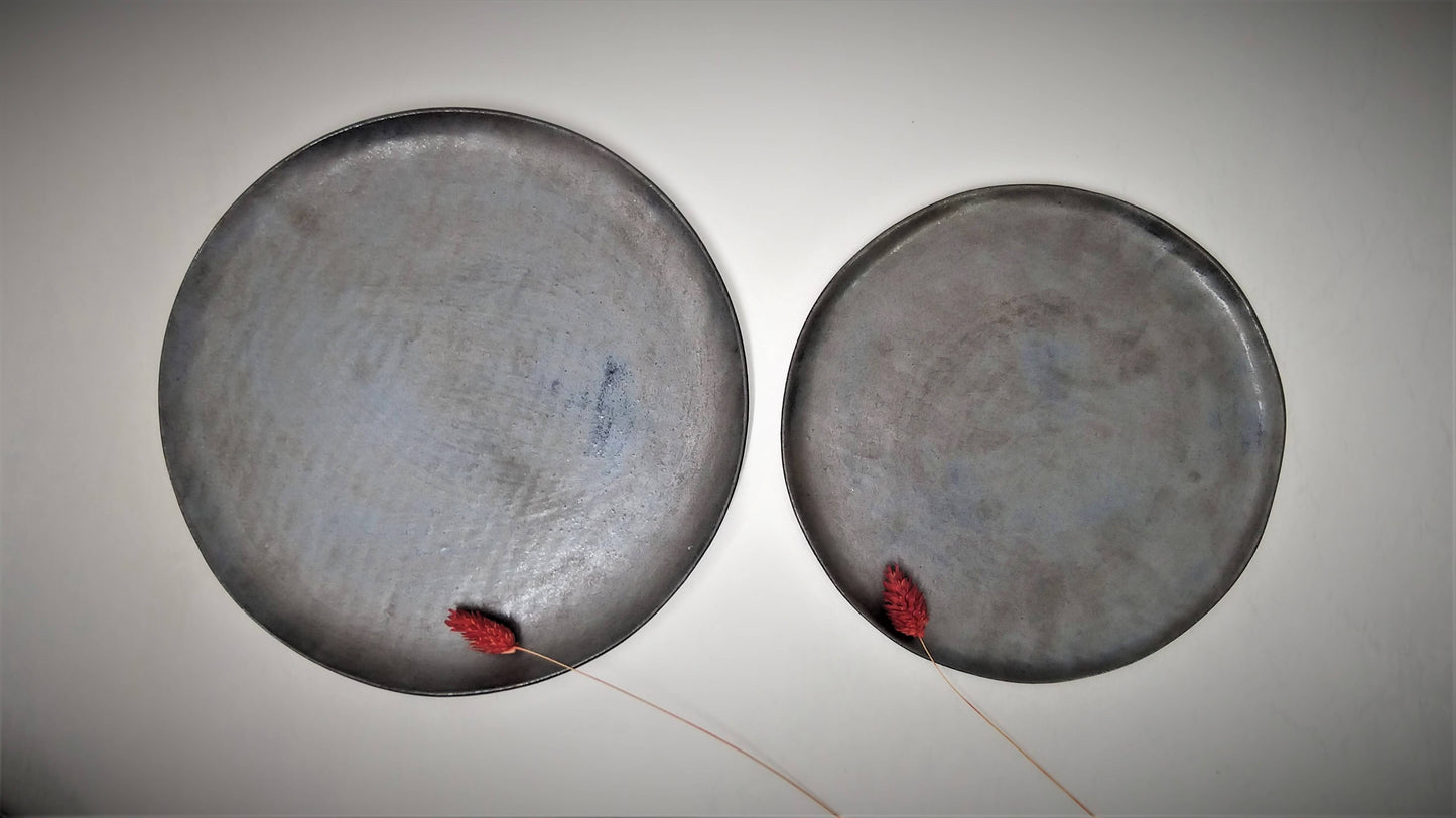 Ceramic black plates