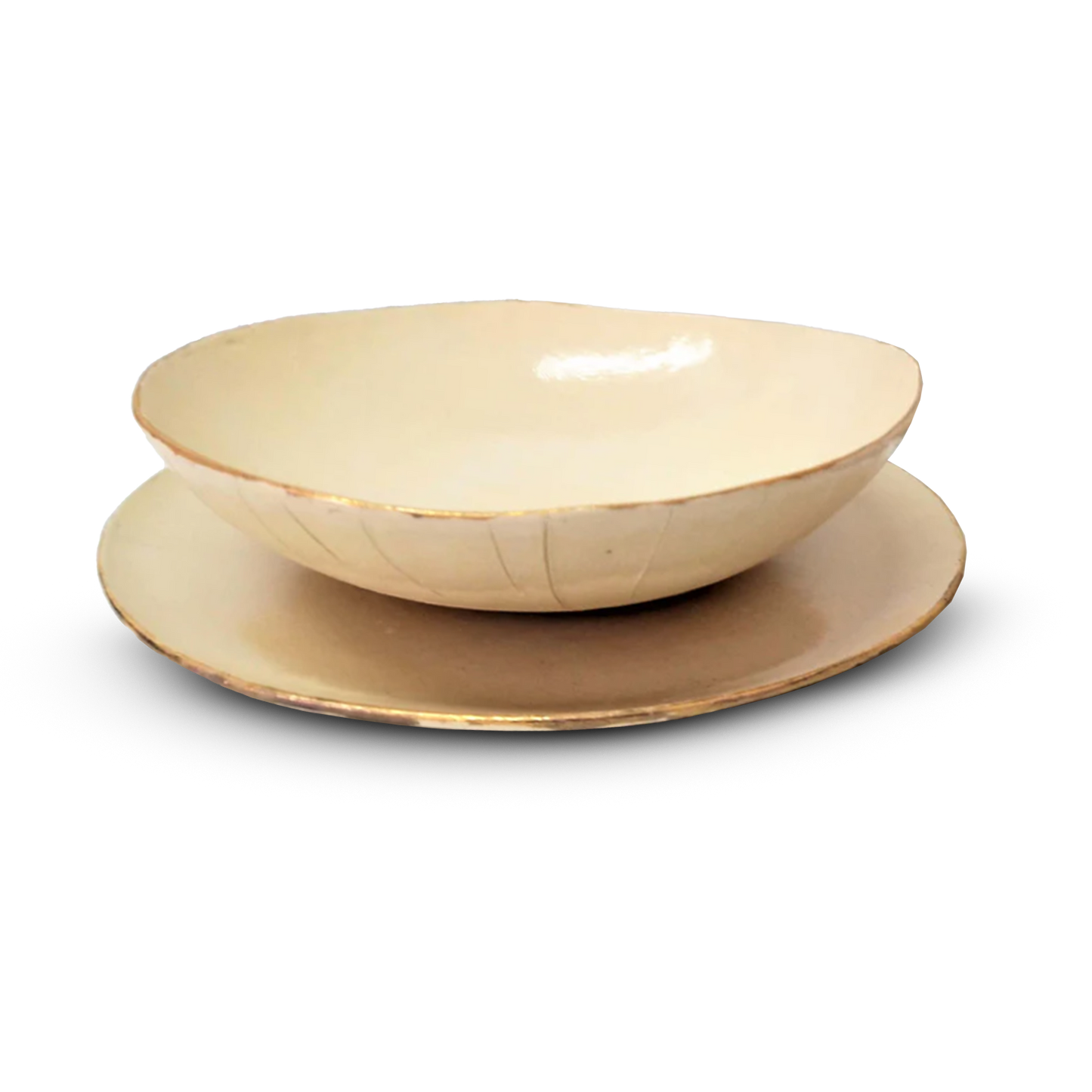 Ceramic Rustic Dinner Plates Set
