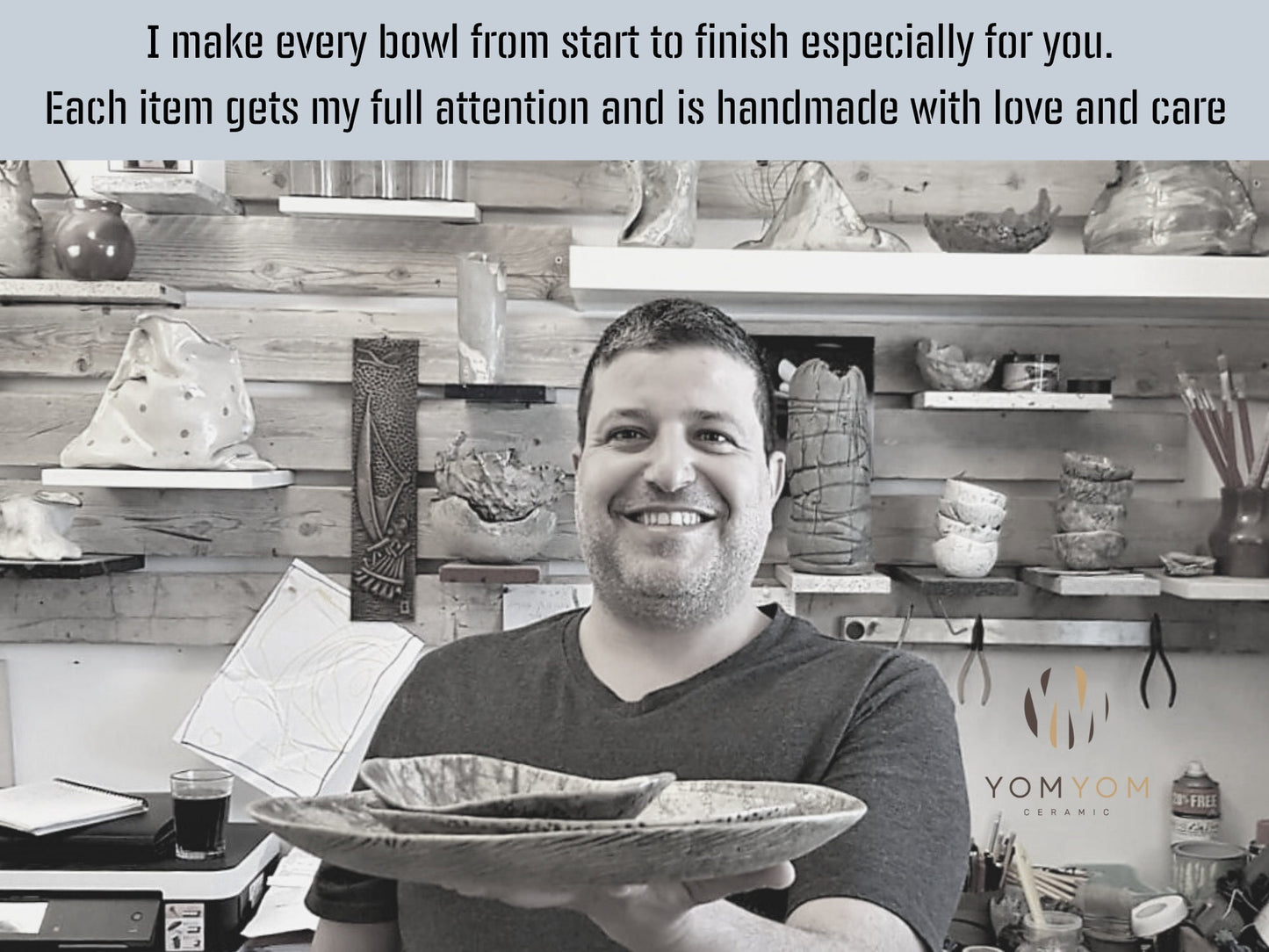Yomyom ceramic by Yossi Malca