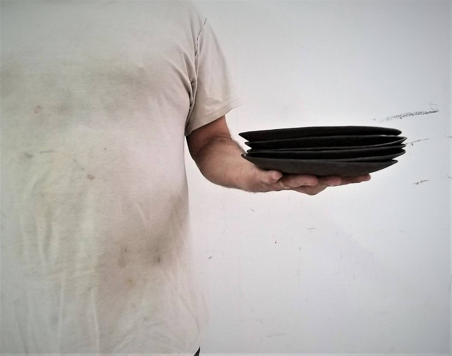 Rustic Black Dinnerware