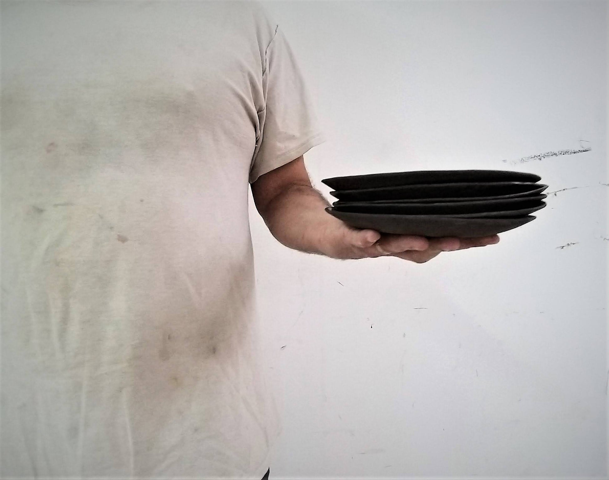 Rustic Black Dinnerware