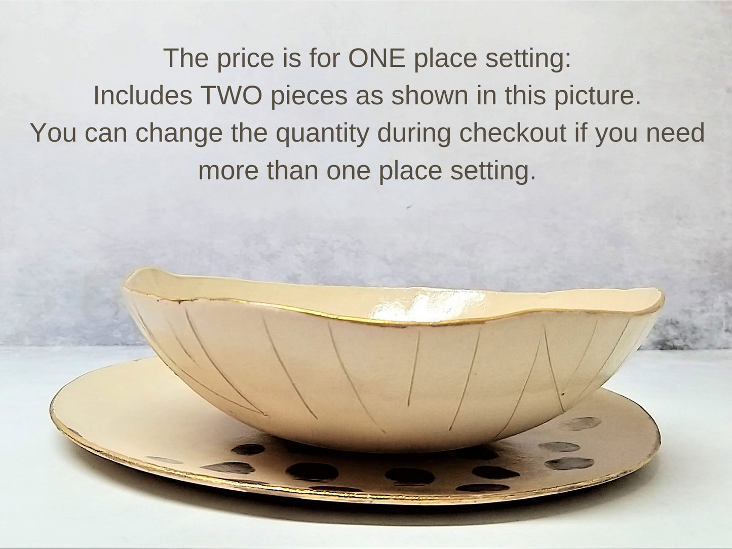 Stoneware Dinner Set