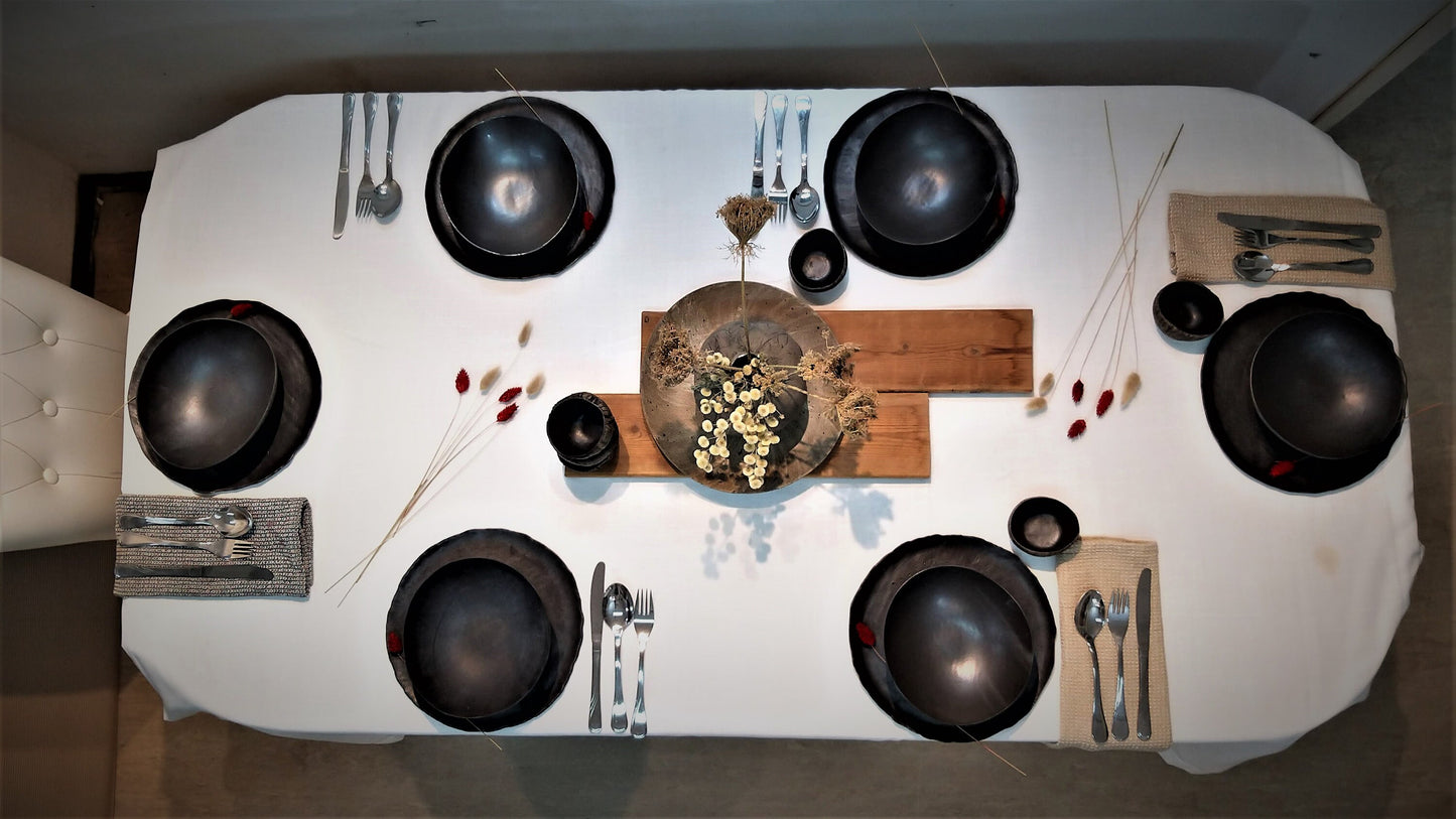 Black Dinner Plates