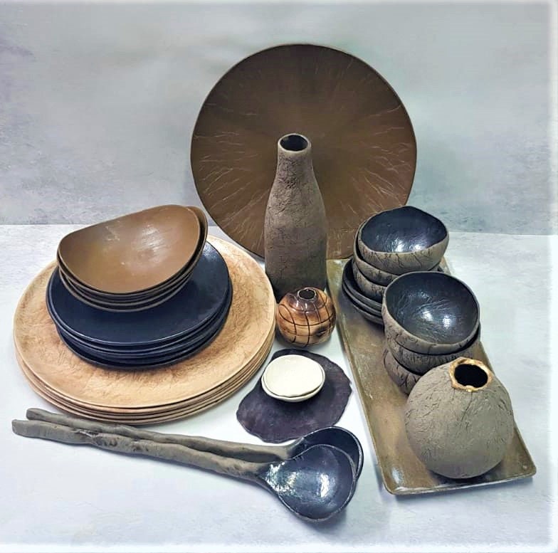 Ceramic Full Dinnerware Set