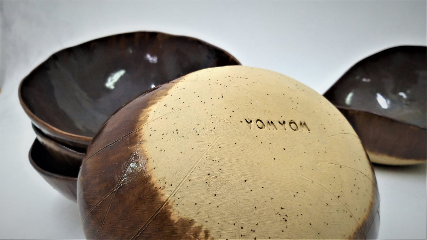 Ceramic handcraft bowls