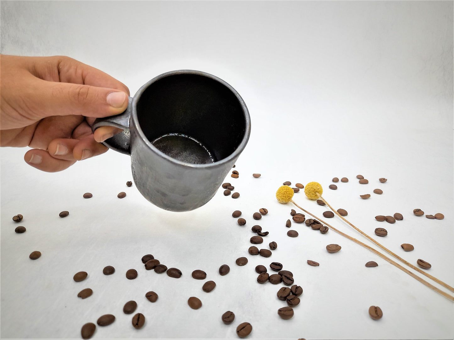 Black Coffee Mug