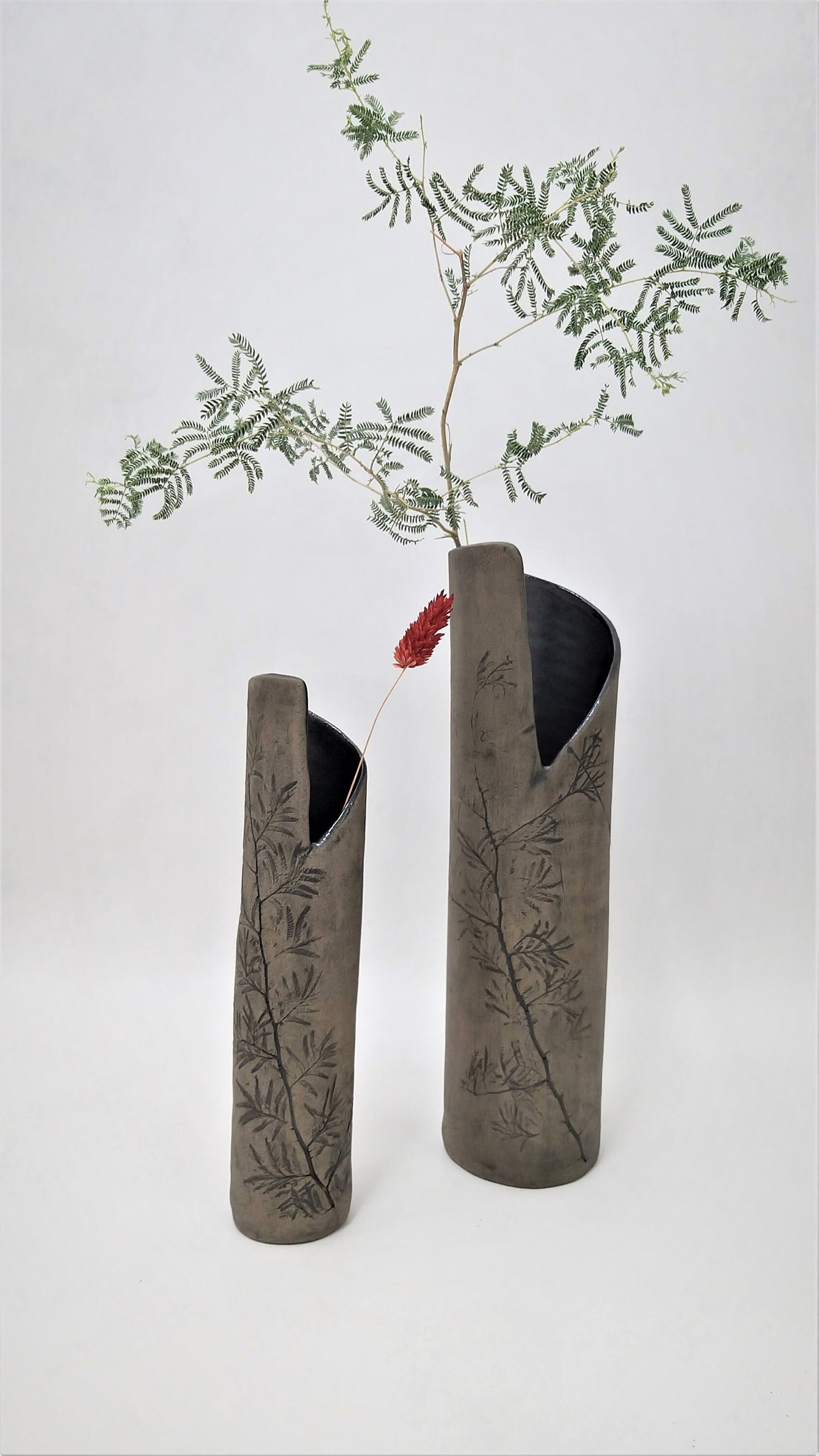 Handmade ceramic vases