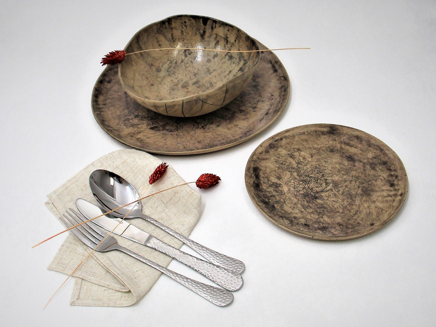 Ceramic Handmade Rustic Dinnerware Set