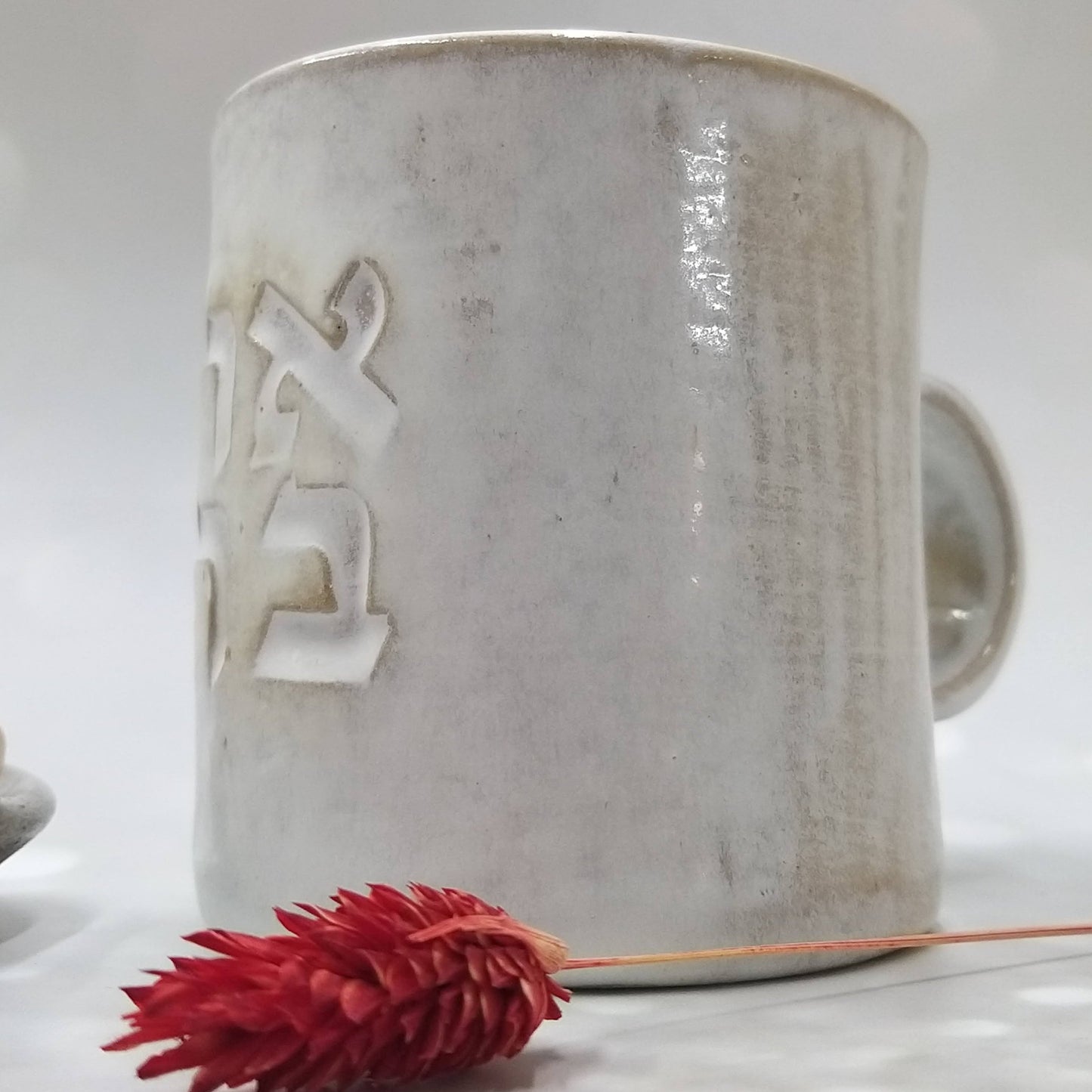 White Handmade Mug