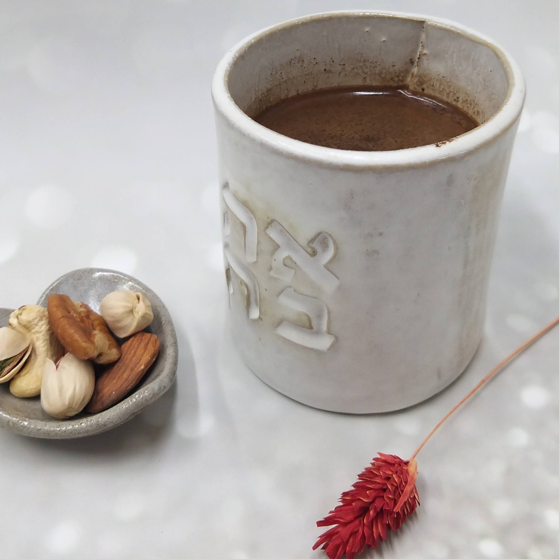 Ceramic Handmade Mug With Black Coffee