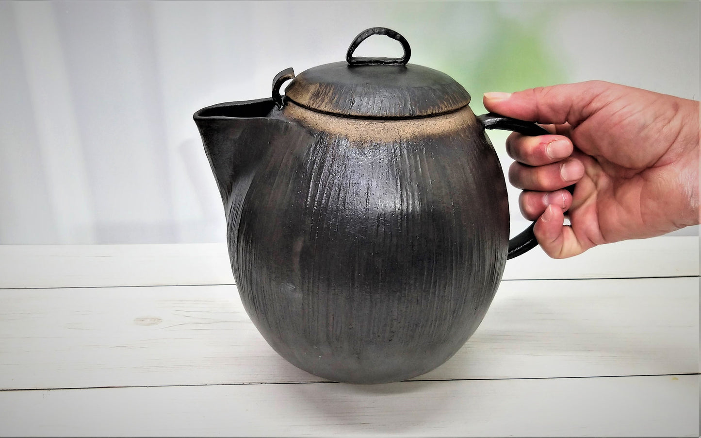 Large Ceramic Teapot