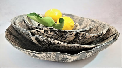Ceramic Fruit Bowl set