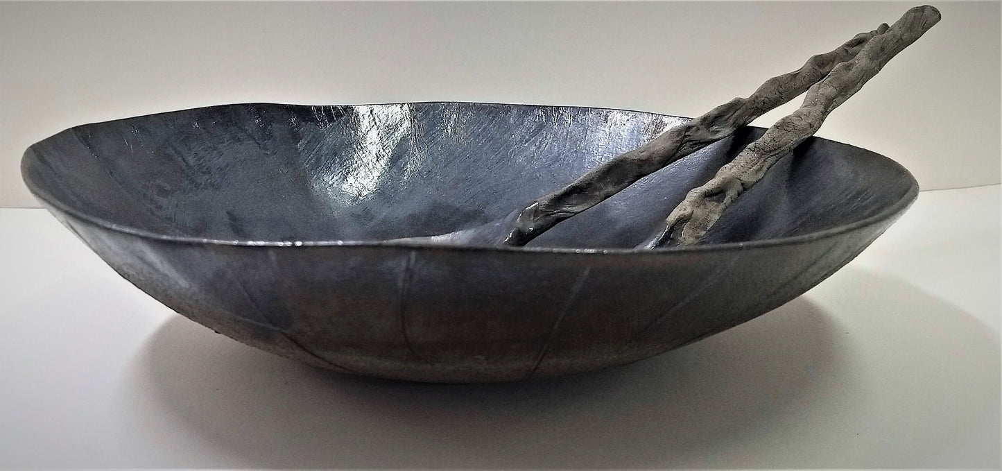 Black Serving Bowl