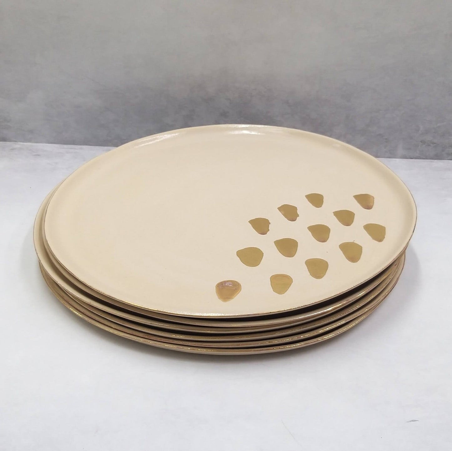 Fine china with gold dots