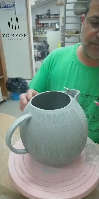 Ceramic Teapot creation process video