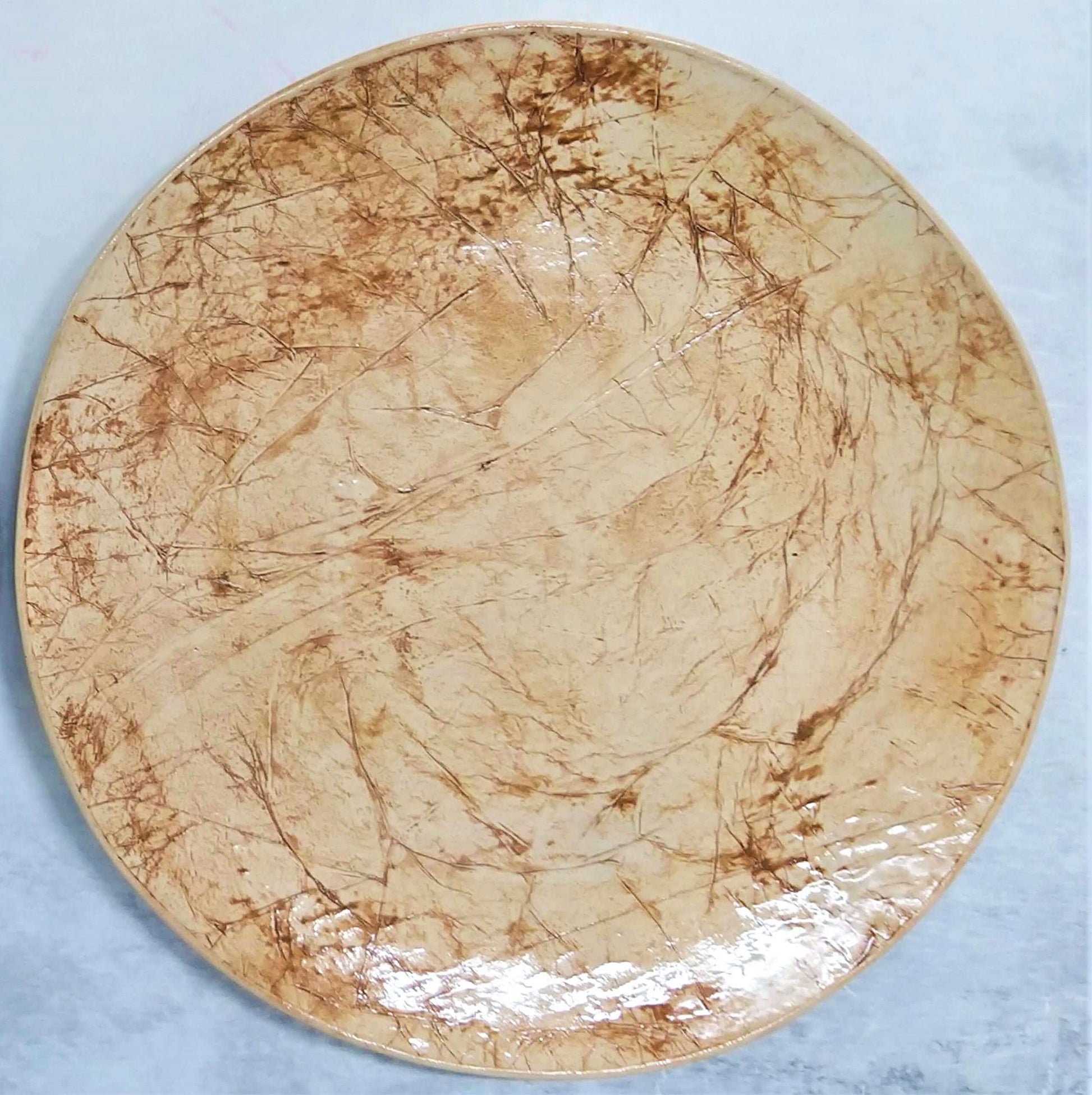 Ceramic handcraft plate