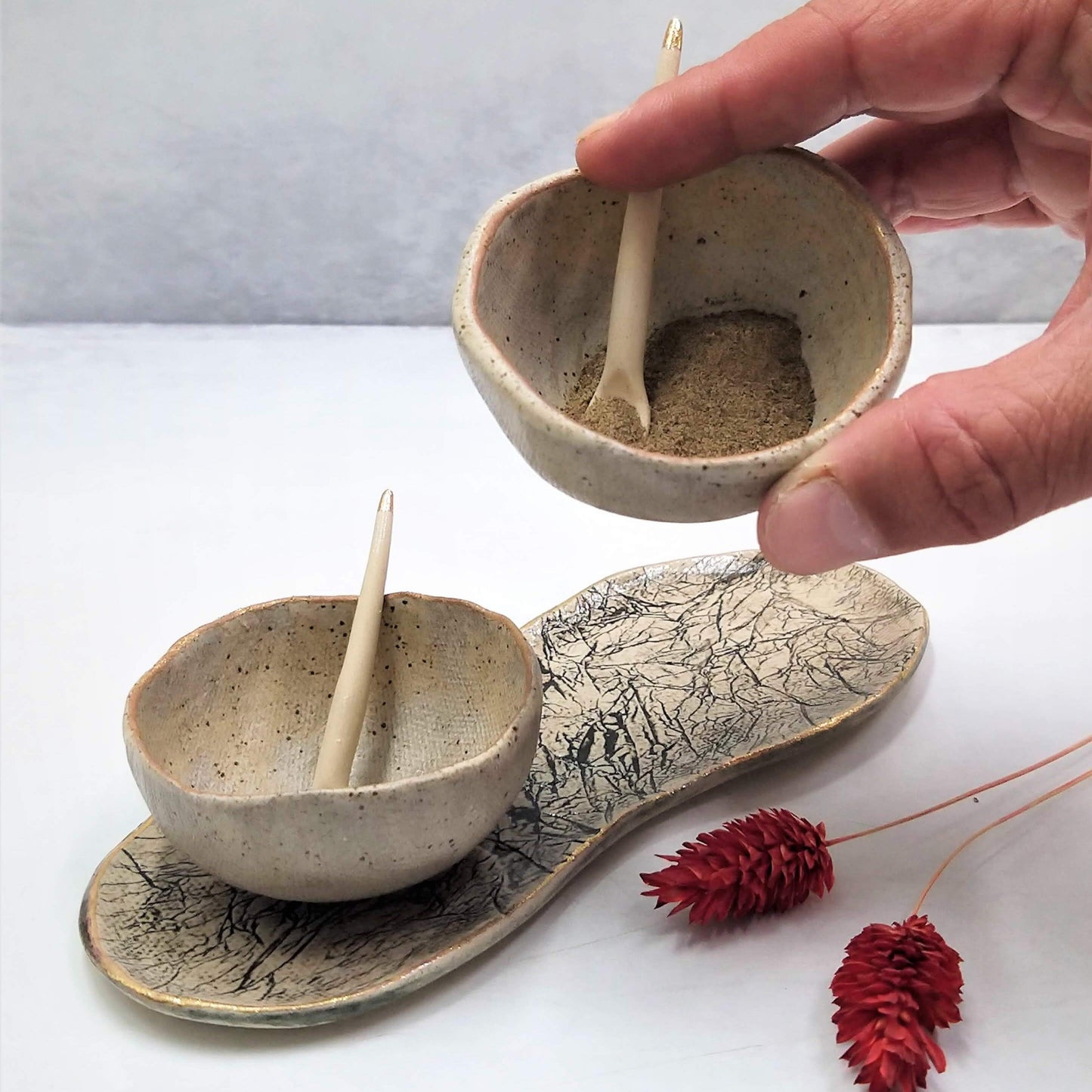 Mini Handmade Spice Bowls