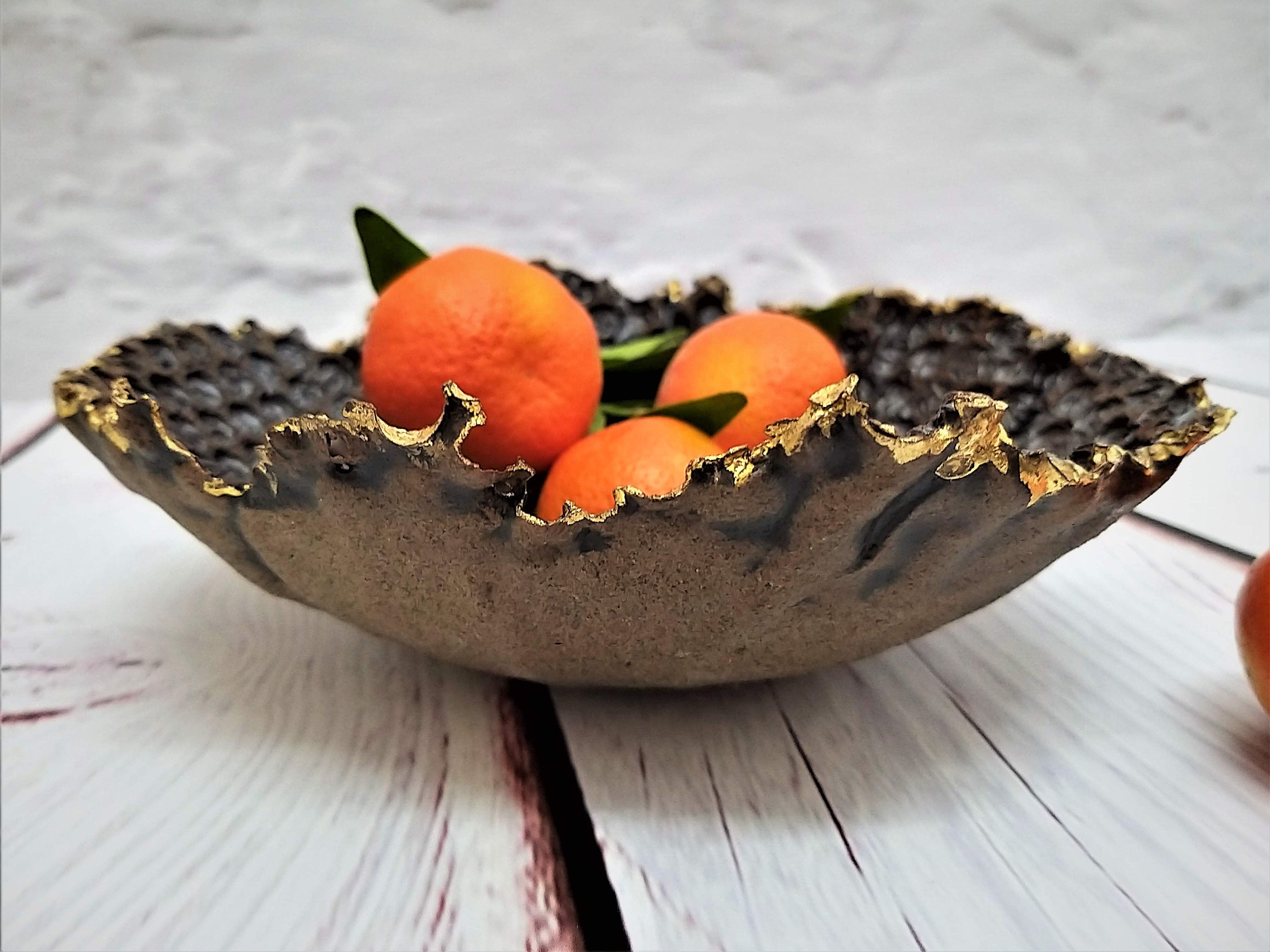 Large ceramic fruit bowl sale