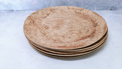 Handmade Terracotta plates set