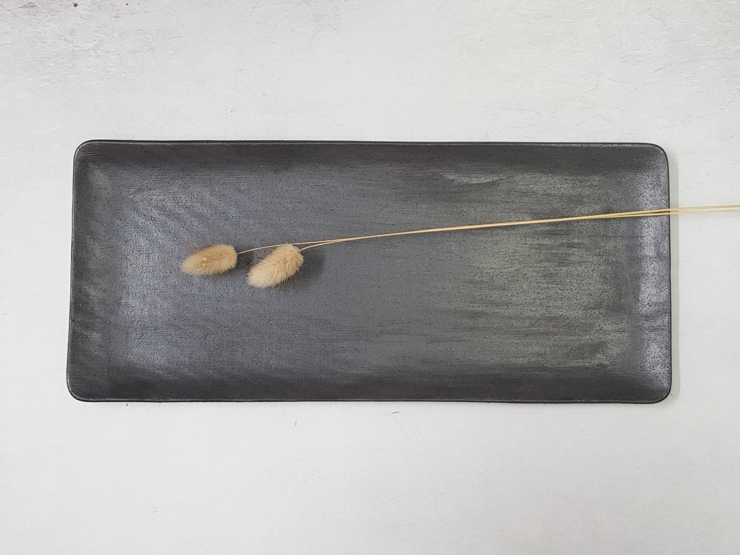 Black Ceramic Sushi Plate