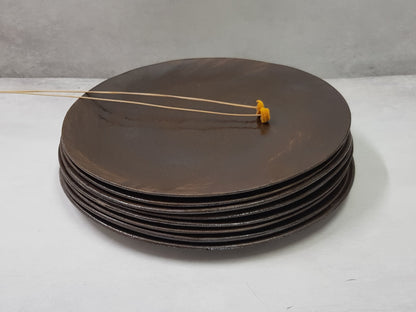 Brown Ceramic Dinner Plates