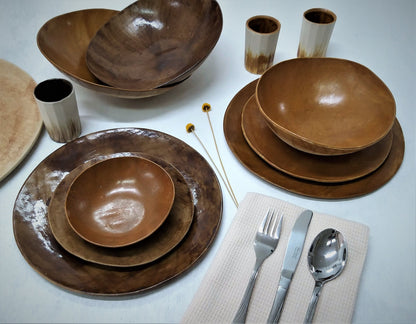 Earthy Dinner Set For Two