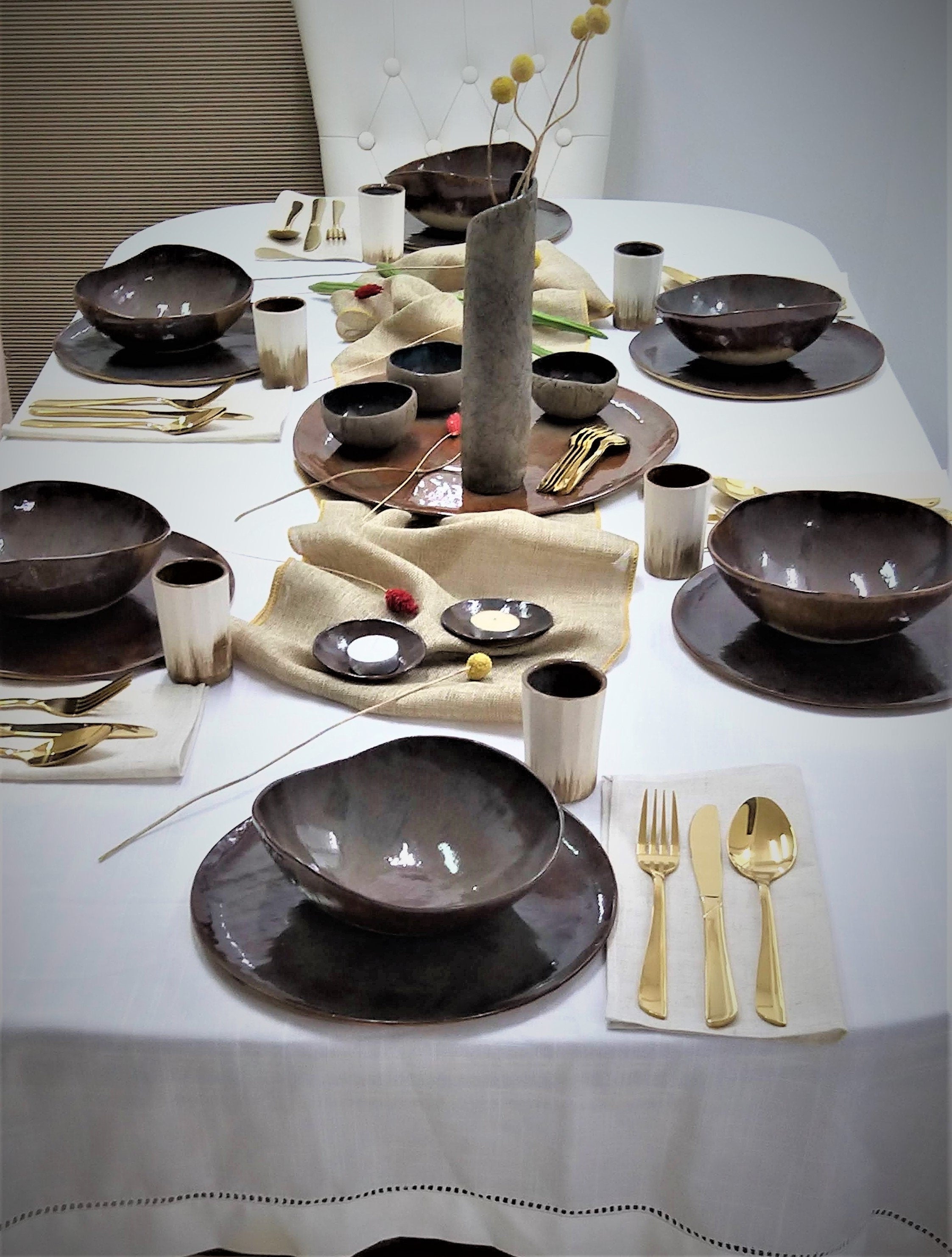 Winter dinnerware outlet sets