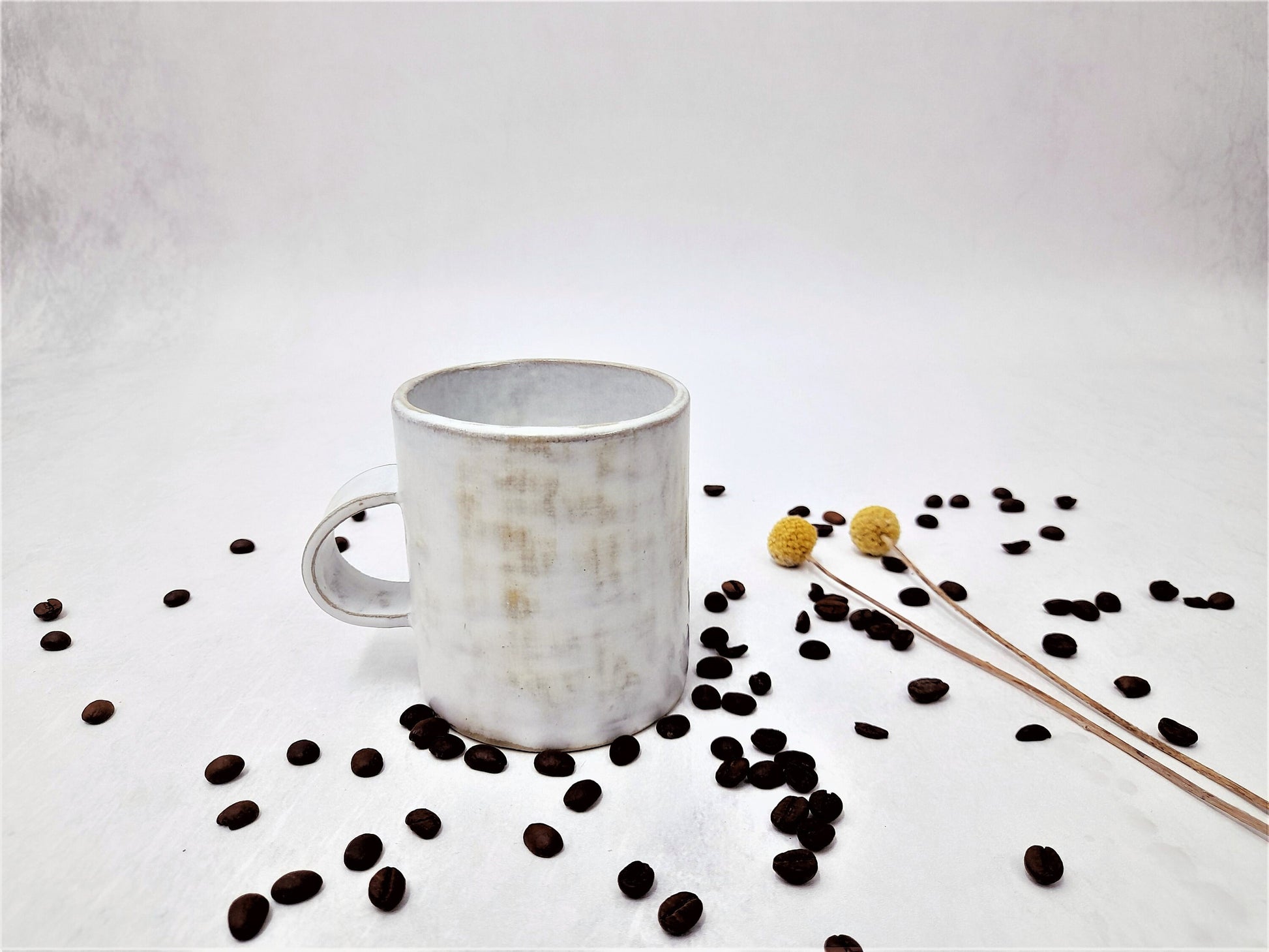 Rustic Pottery Coffee Mug