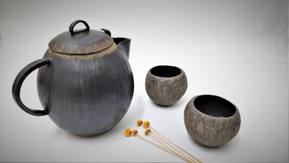 Handmade Ceramic Tea Set With Teapot