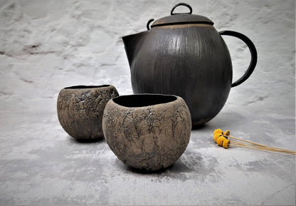 Handmade Tea Set With Teapot,