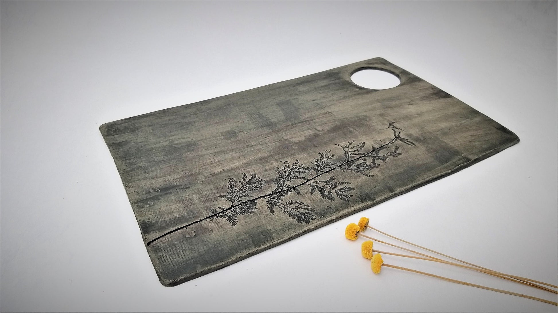 End Grain Cutting Board  Pocket Handle Style – JOHI Design Studio