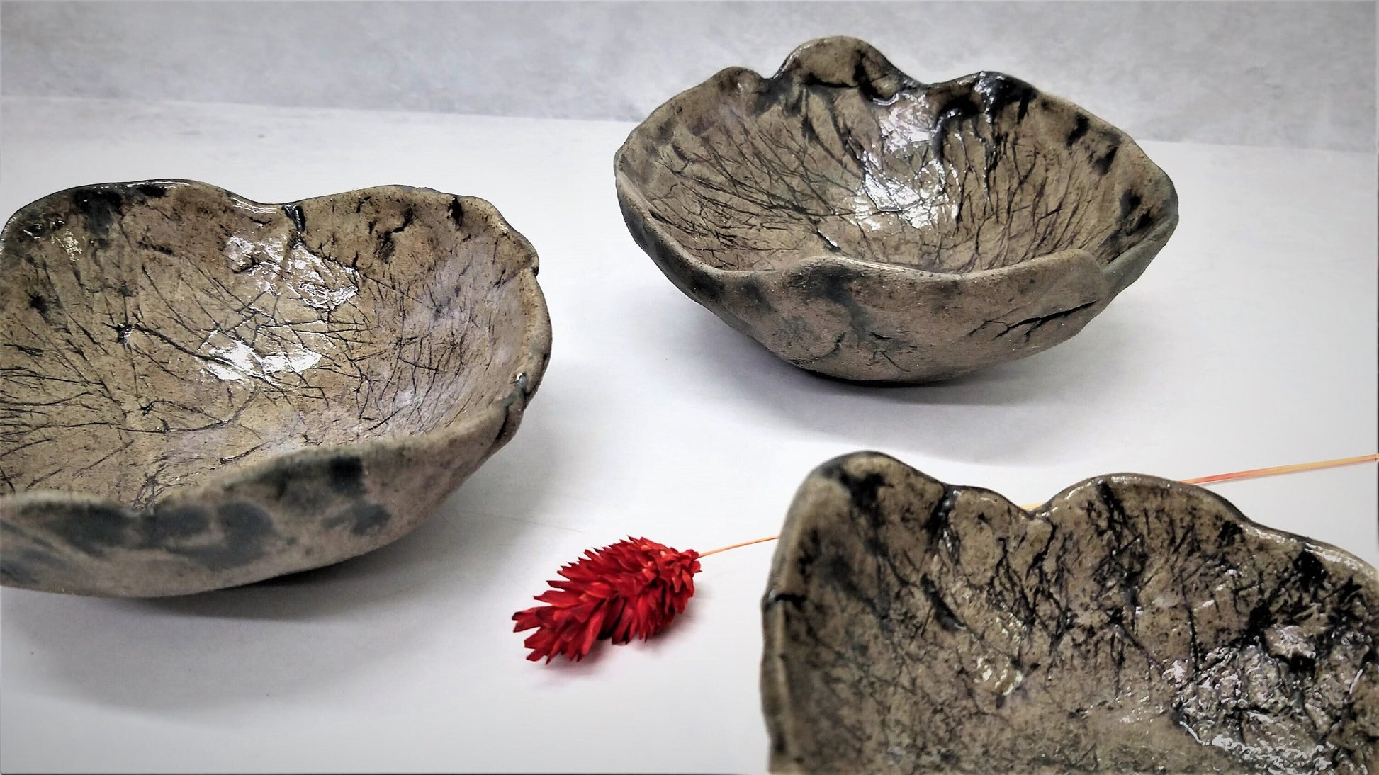 Asymmetrical Ceramic Serving Bowl